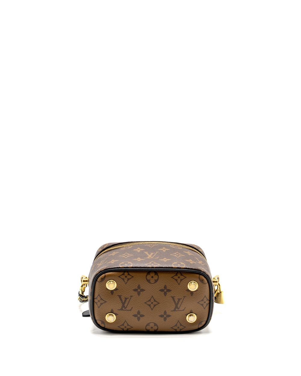 AAA Replica Louis Vuitton LV VANITY CASE PM MONOGRAM REVERSE CANVAS GHW