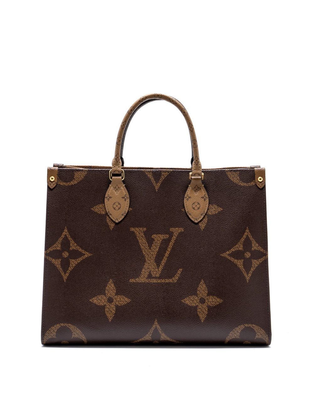 AAA Replica Louis Vuitton LV ONTHEGO MM MONOGRAM REVERSE CANVAS GHW (NEW VERSION)