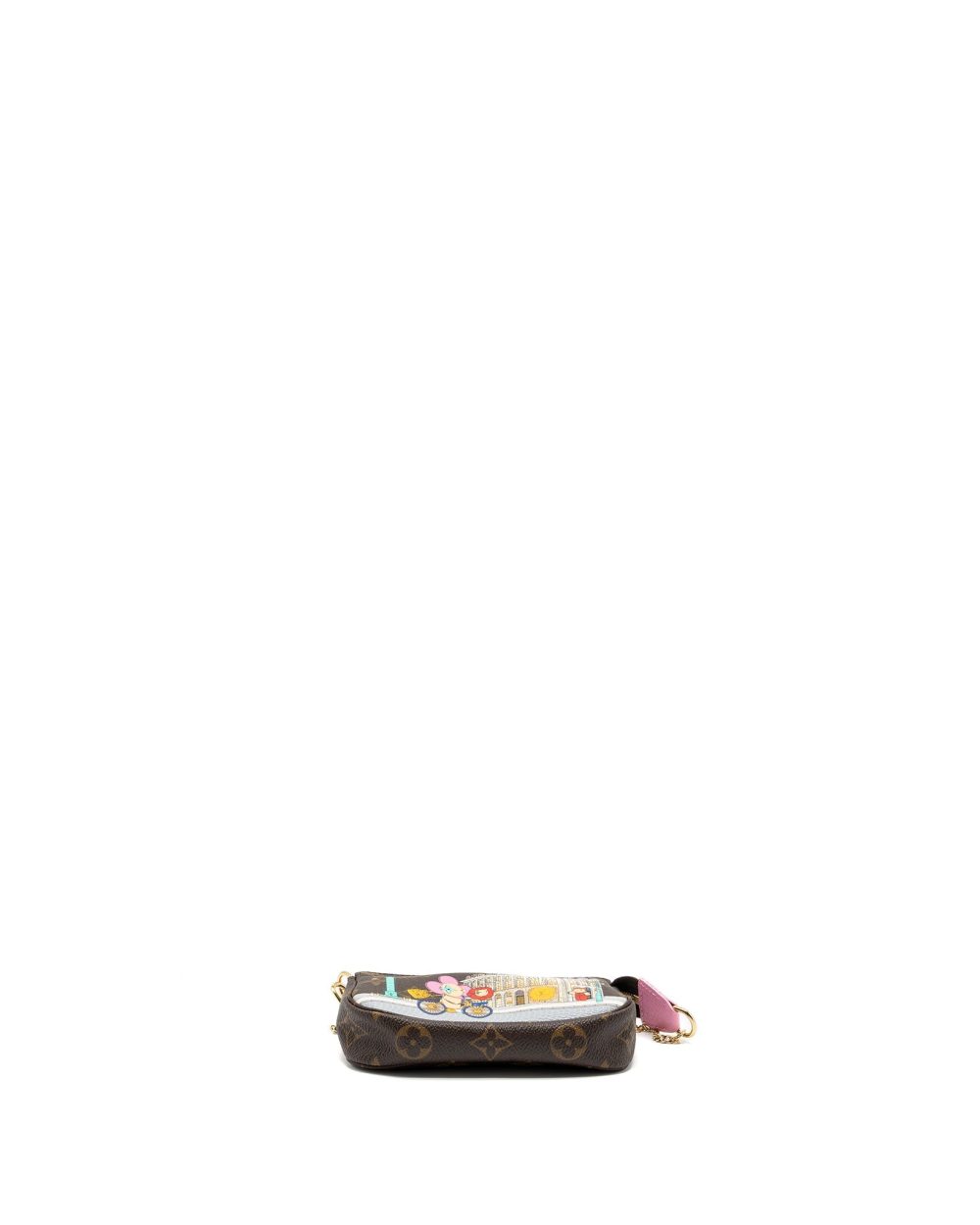 AAA Replica Louis Vuitton LV MINI POCHETTE HOLIDAY LIMITED PRINT MONOGRAM CANVAS GHW