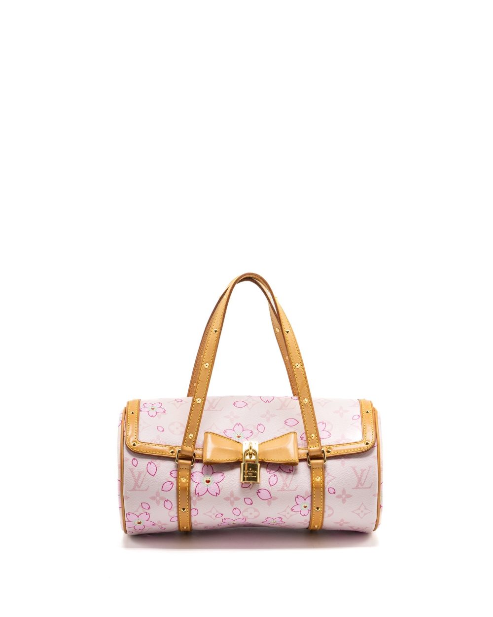AAA Replica Louis Vuitton LV LIMITED EDITION CHERRY BLOSSOM PAPILLON BAG MONOGRAM CANVAS PINK GHW