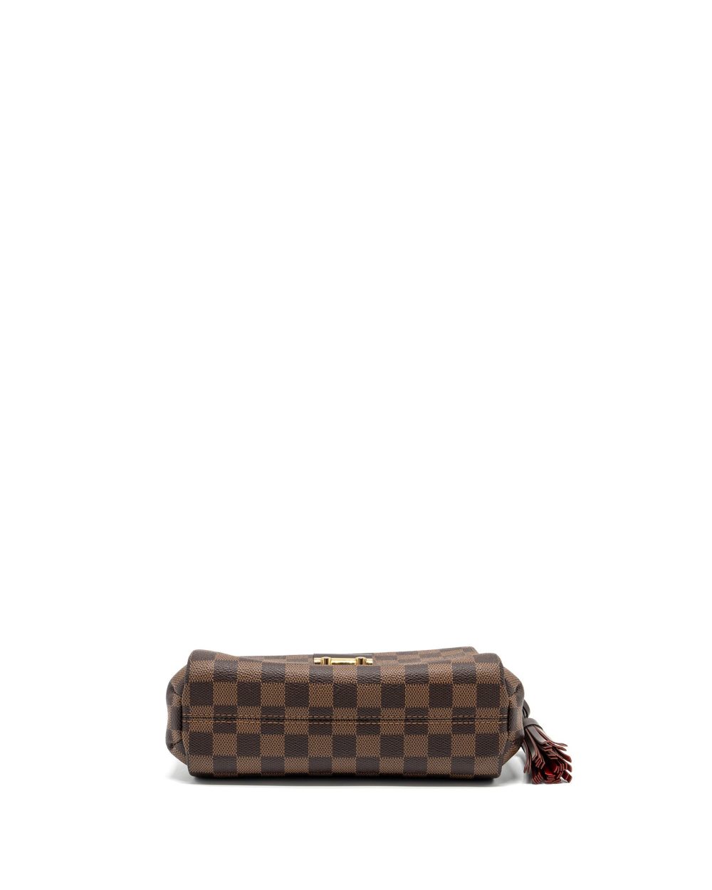AAA Replica Louis Vuitton LV CROISETTE DAMIER EBENE GHW