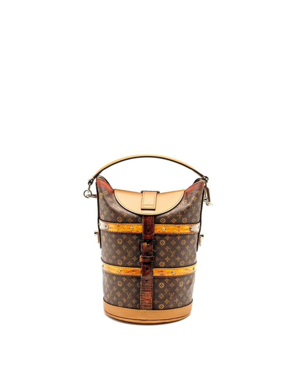 AAA Replica Louis Vuitton LV DUFFLE BAG LIMITED EDITION MONOGRAM CANVAS MULTICOLOUR SHW