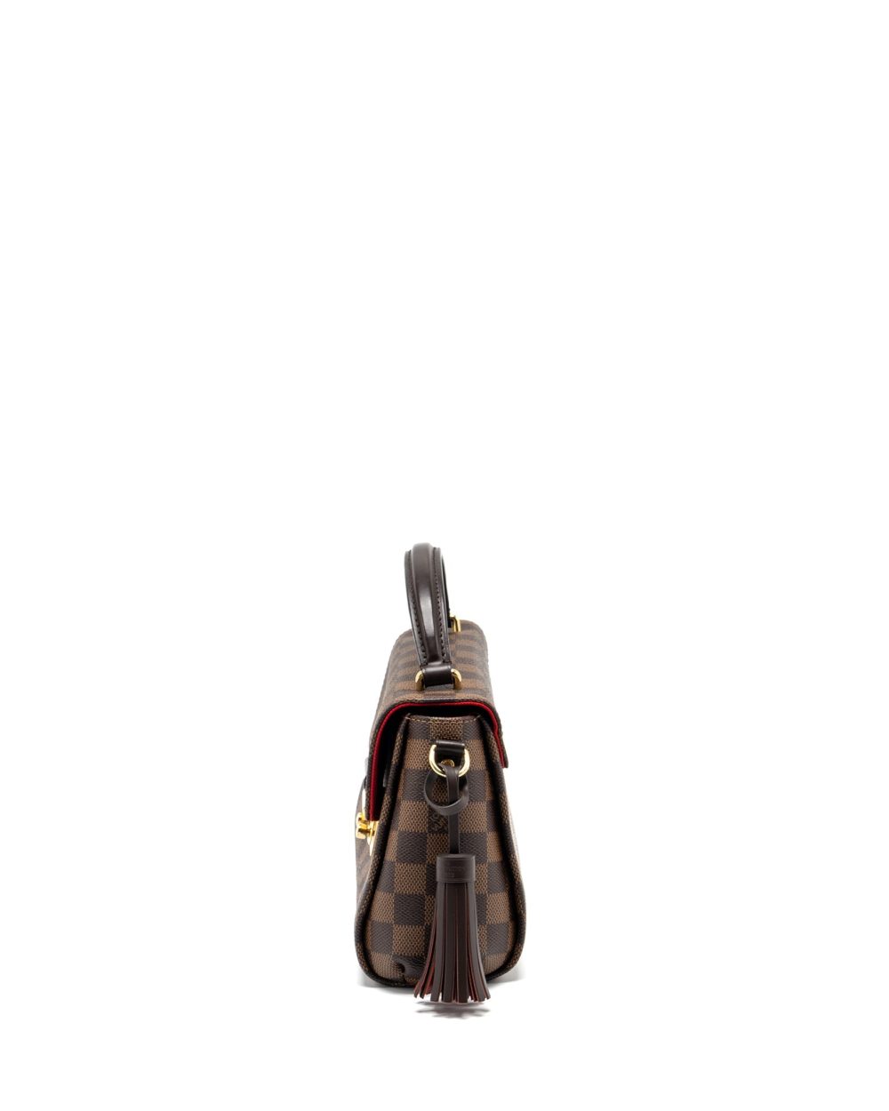 AAA Replica Louis Vuitton LV CROISETTE DAMIER EBENE GHW