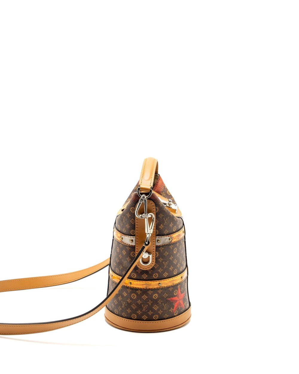 AAA Replica Louis Vuitton LV DUFFLE BAG LIMITED EDITION MONOGRAM CANVAS MULTICOLOUR SHW