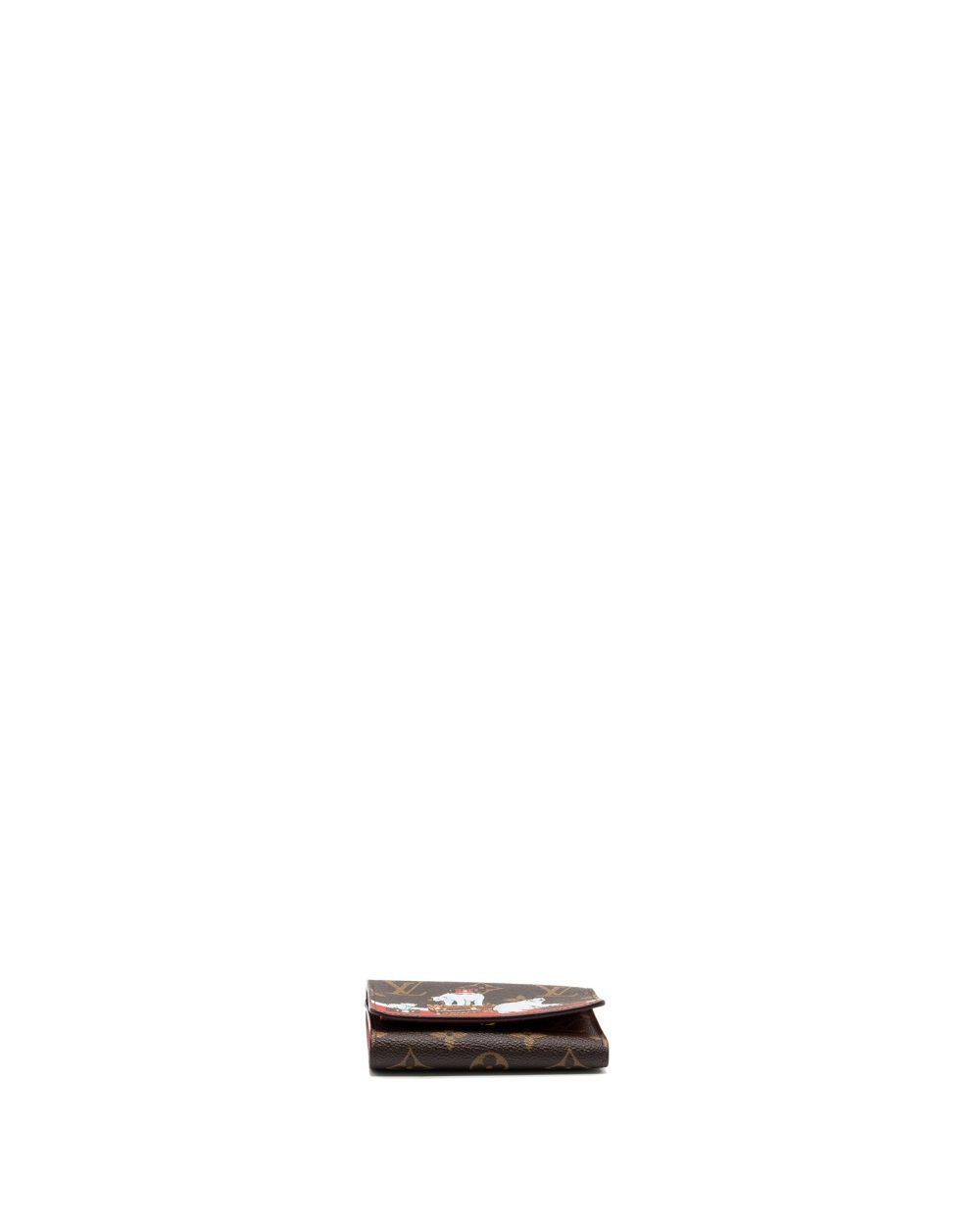 AAA Replica Louis Vuitton LV WALLET VICTORINE ILLUSTRE XMAS POLAR BEAR MONOGRAM CANVAS GHW