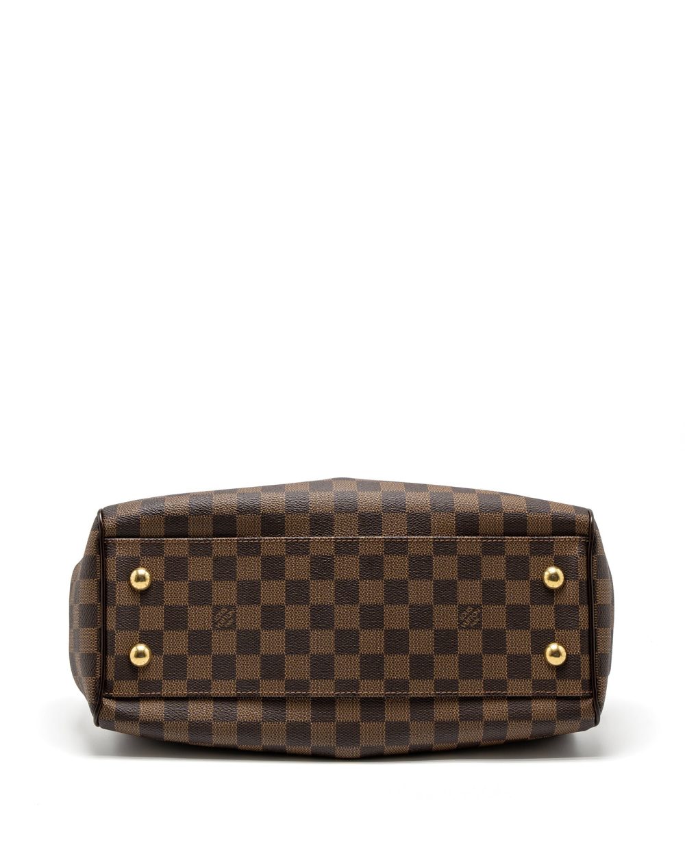 AAA Replica Louis Vuitton LV TREVI PM DAMIER EBENE CANVAS GHW