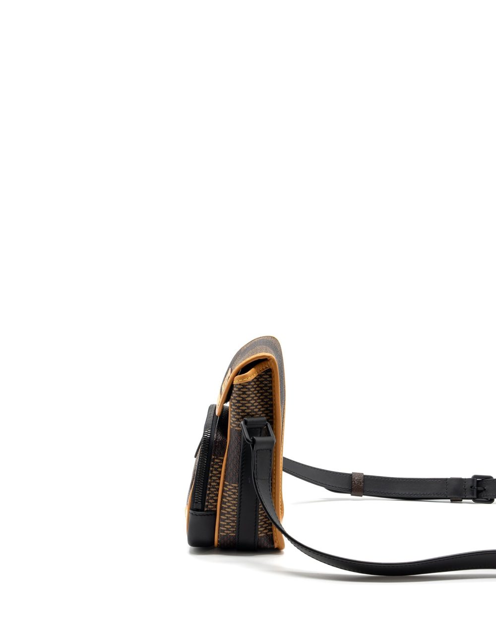 AAA Replica Louis Vuitton LV X NIGO AMAZON SLING BAG MONOGRAM CANVAS BLACK HARDWARE