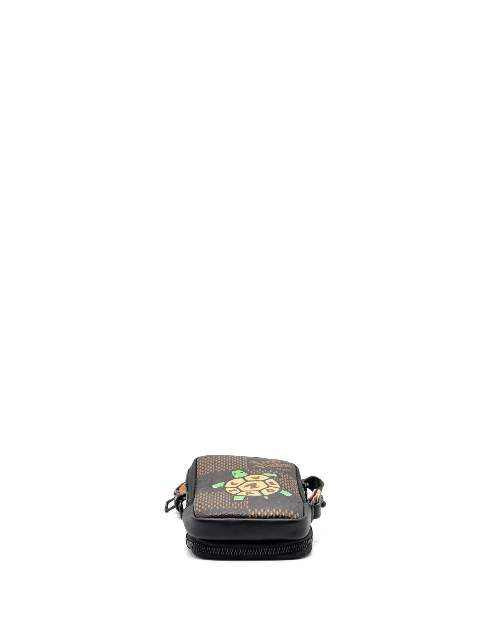 AAA Replica Louis Vuitton LV NIGO DOUBLE PHONE POUCH LIMITED EDITION BLACK HARDWARE