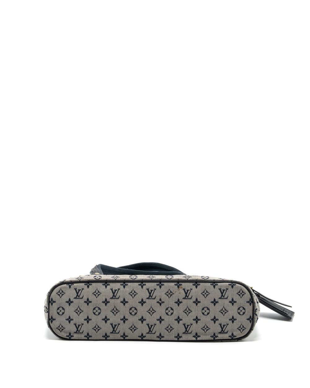 AAA Replica Louis Vuitton LV VINTAGE ZIP TOTE BAG FABRIC BLUE GHW