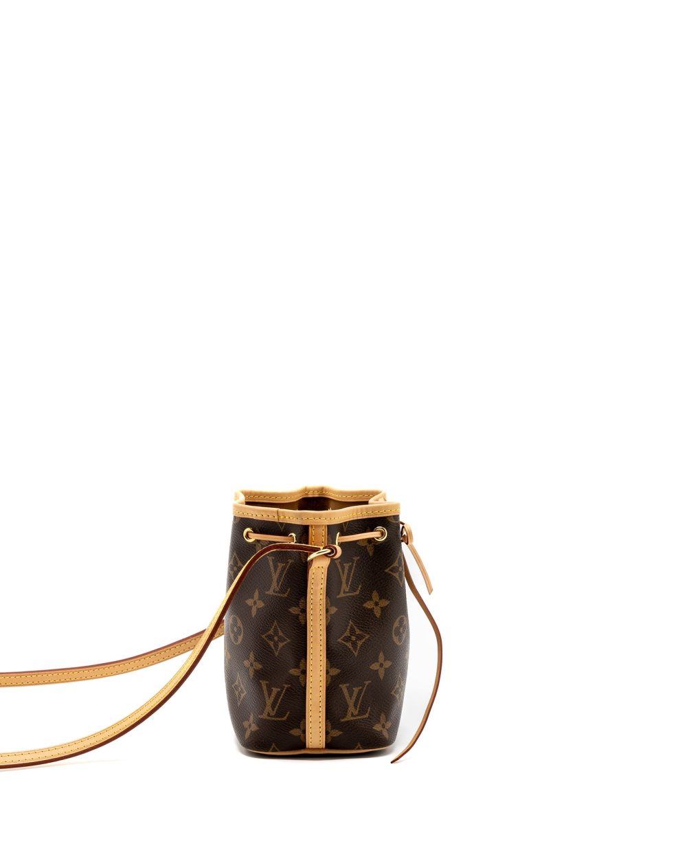 AAA Replica Louis Vuitton LV NANO NOE MONOGRAM CANVAS GHW