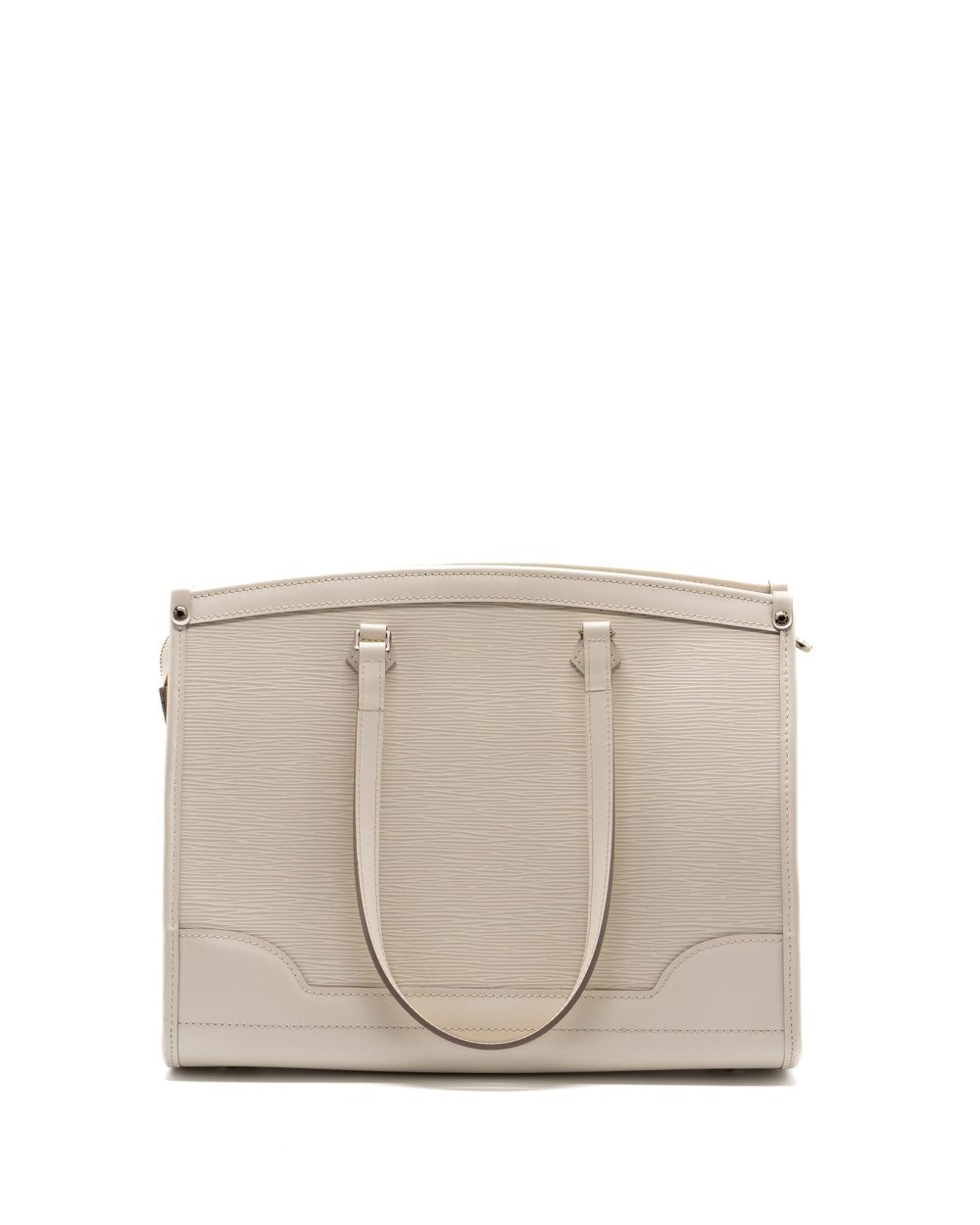 AAA Replica Louis Vuitton LV MADELEINE GM TOTE BAG EPI WHITE SHW