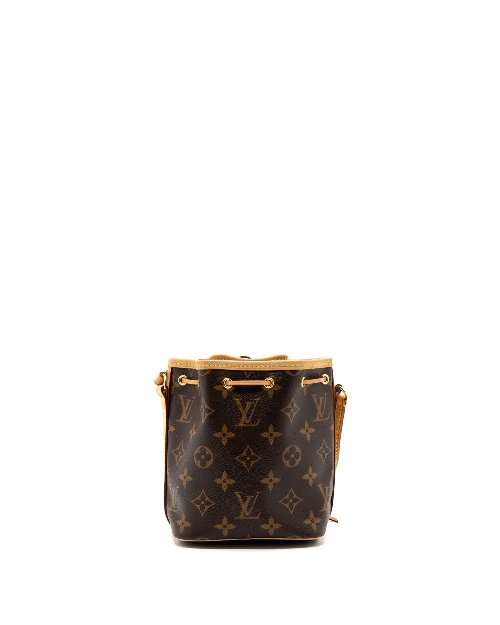 AAA Replica Louis Vuitton LV NANO NOE MONOGRAM CANVAS GHW