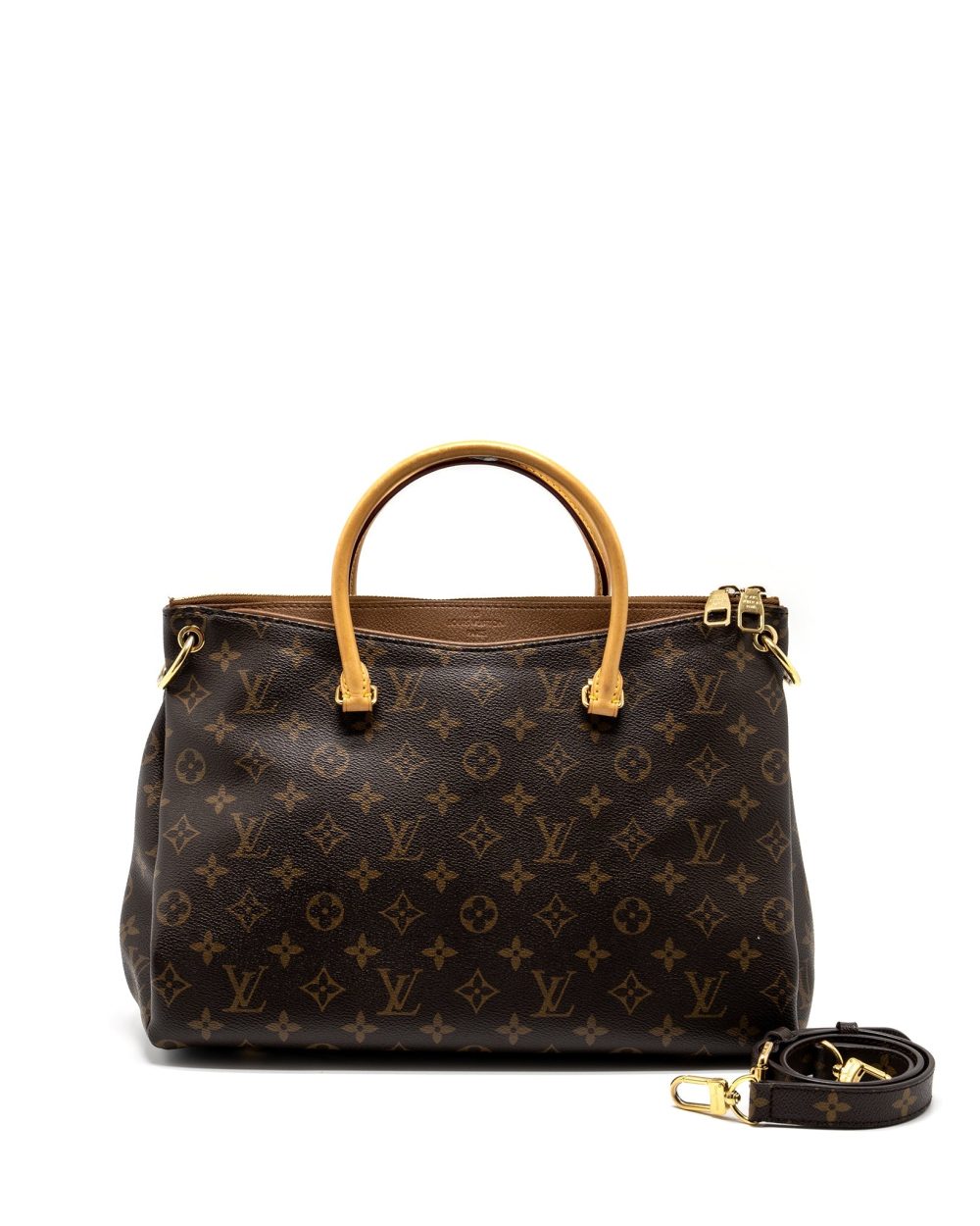 AAA Replica Louis Vuitton LV PALLAS TOTE BAG MONOGRAM CANVAS GHW