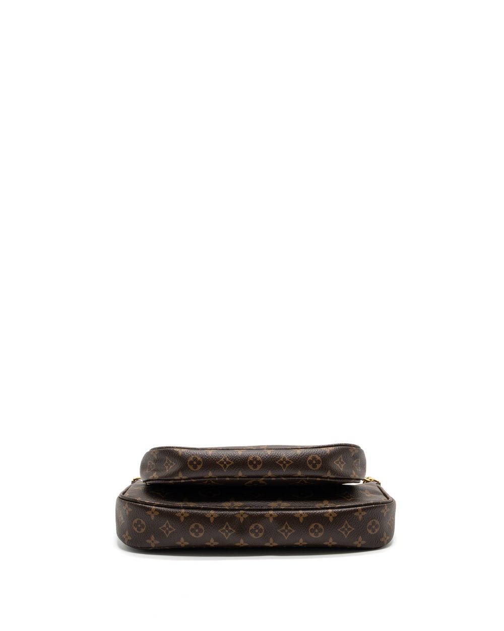 AAA Replica Louis Vuitton LV MULTI POCHETTE MONOGRAM CANVAS KHAKI STRAP GHW