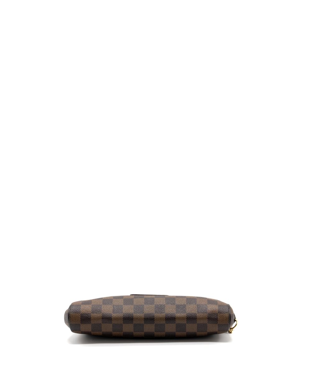AAA Replica Louis Vuitton LV EVA POCHETTE DAMIER EBENE GHW