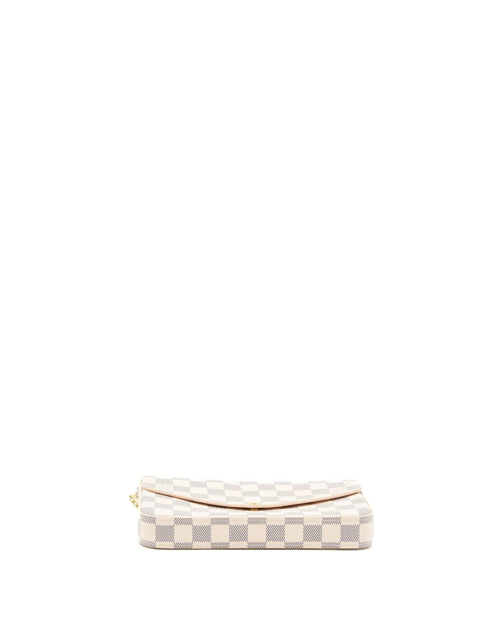 AAA Replica Louis Vuitton LV FELICIE POCHETTE DAMIER AZUR CANVAS GHW