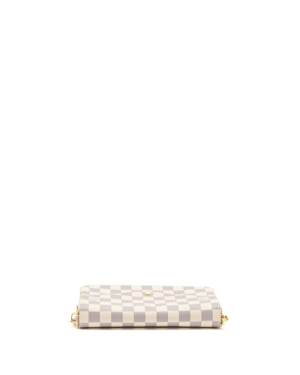 AAA Replica Louis Vuitton LV FELICIE POCHETTE DAMIER AZUR CANVAS GHW