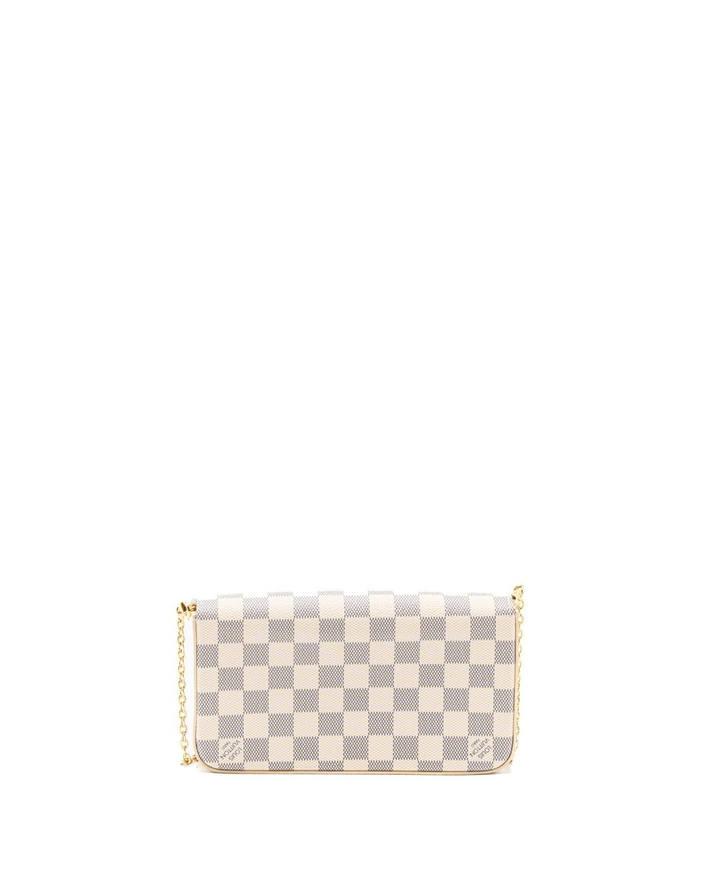 AAA Replica Louis Vuitton LV FELICIE POCHETTE DAMIER AZUR CANVAS GHW