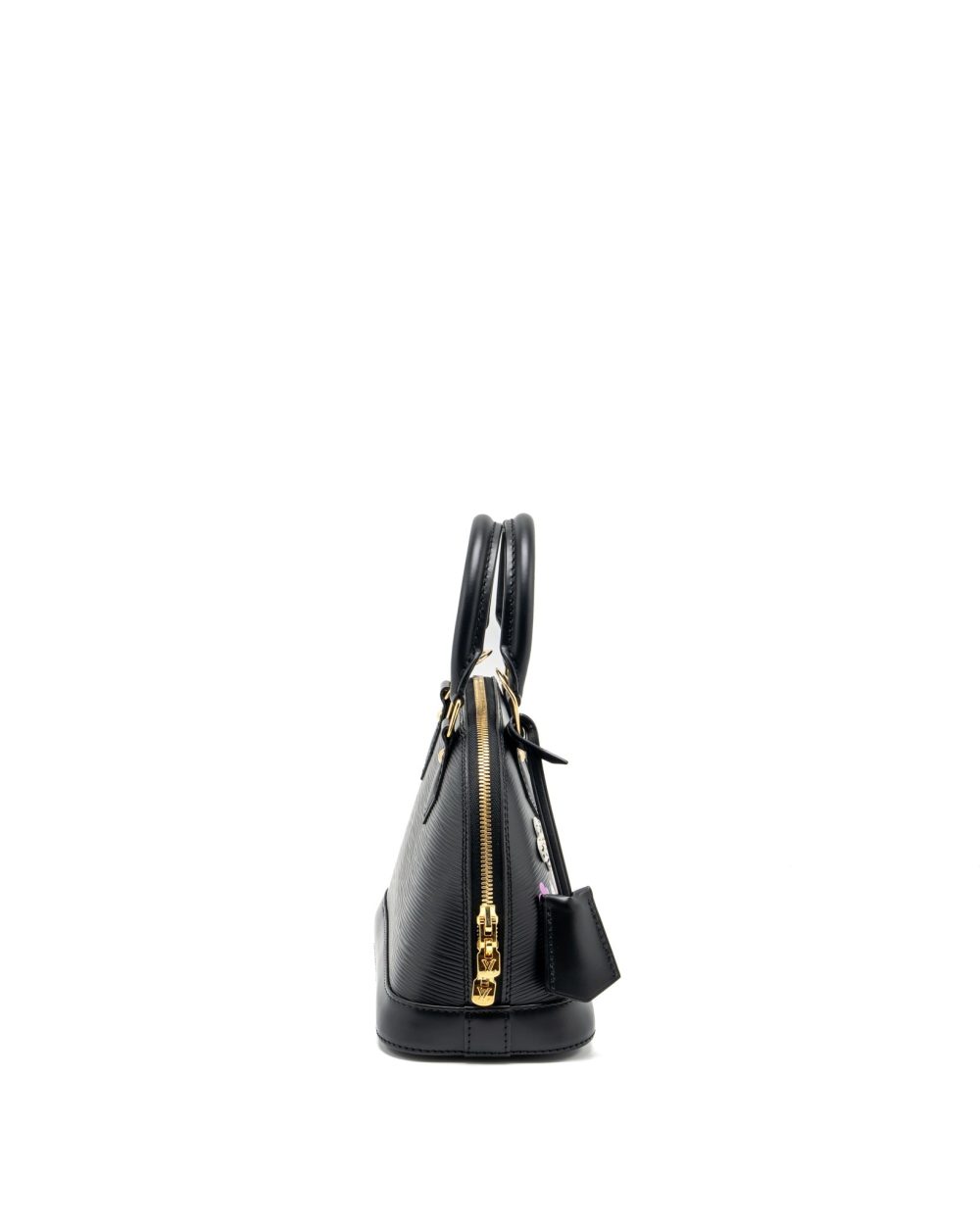 AAA Replica Louis Vuitton LV ALMA BB BLOOMING FLOWERS LIMITED EDITION EPI BLACK/MULTICOLOUR GHW