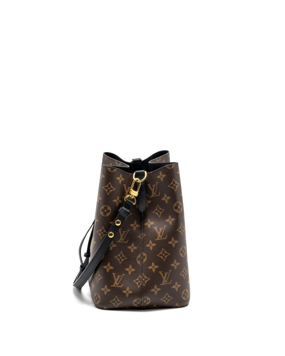 AAA Replica Louis Vuitton LV NEONOE MONOGRAM CANVAS BLACK GHW