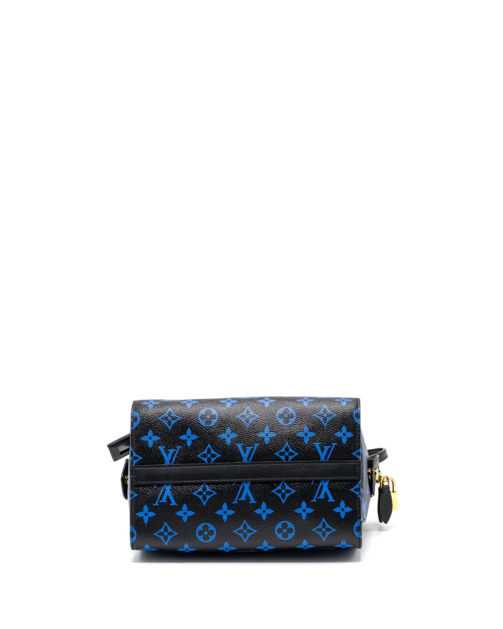 AAA Replica Louis Vuitton LV SPEEDY AMAZON COLOURED MONOGRAM CANVAS BLUE/BLACK GHW