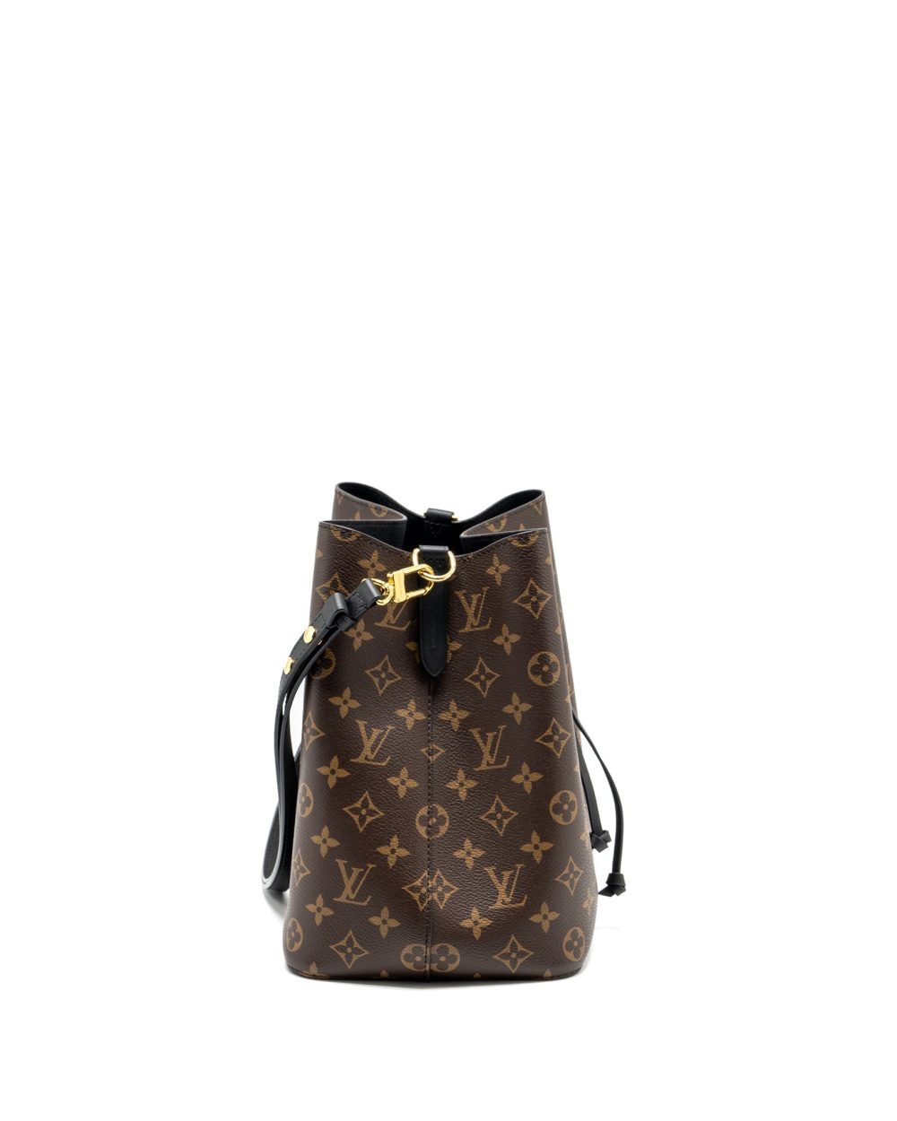 AAA Replica Louis Vuitton LV NEONOE MONOGRAM CANVAS BLACK GHW
