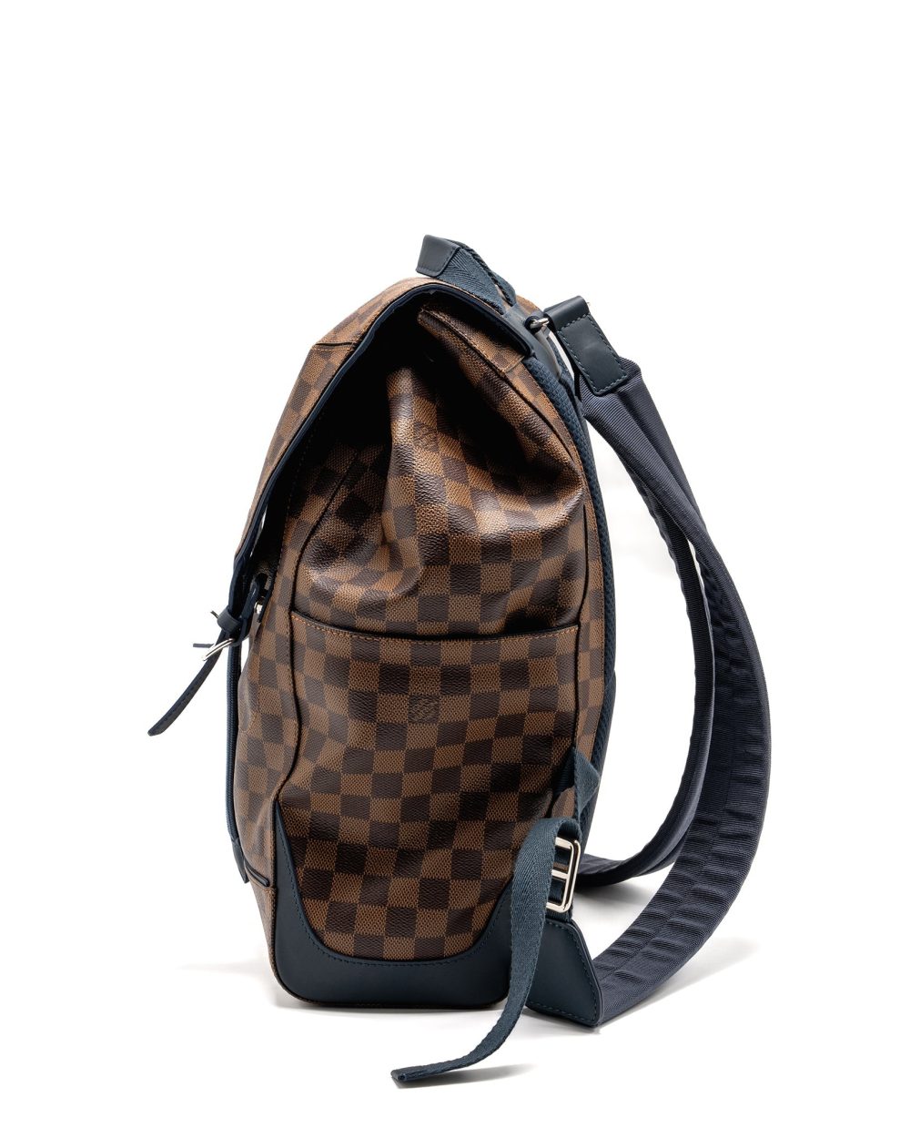 AAA Replica Louis Vuitton LV RUNNER BACKPACK DAMIER EBENE CANVAS/LEATHER SHW