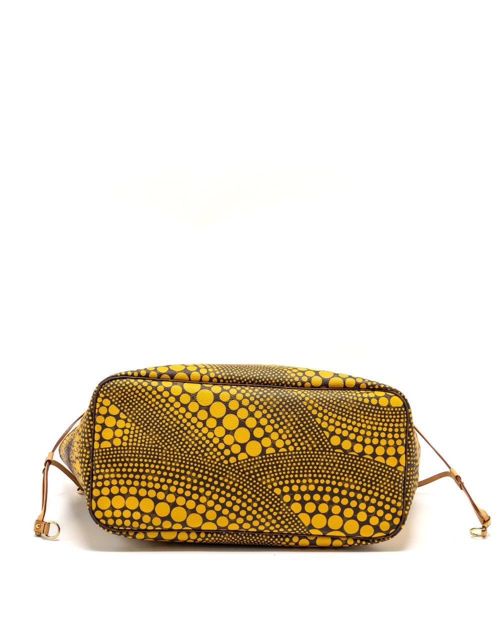 AAA Replica Louis Vuitton LV X YAYOI KUSAM NEVERFULL MM MONOGRAM CANVAS / YELLOW GHW