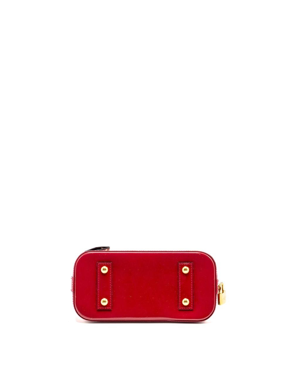 AAA Replica Louis Vuitton LV ALMA BB PATENT RED GHW