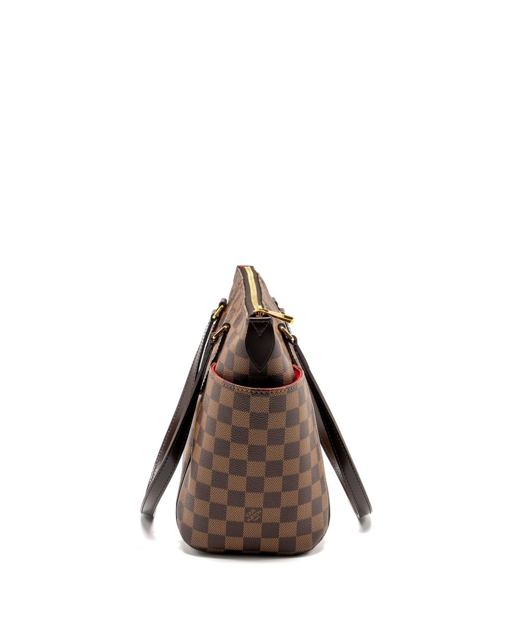 AAA Replica Louis Vuitton LV TOTALLY PM TOTE BAG DAMIER EBENE CANVAS GHW