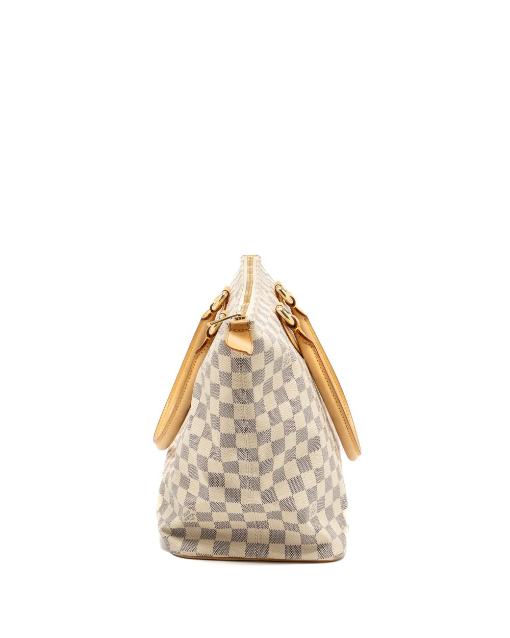 AAA Replica Louis Vuitton LV SALEYA MM DAMIER AZUR CANVAS GHW