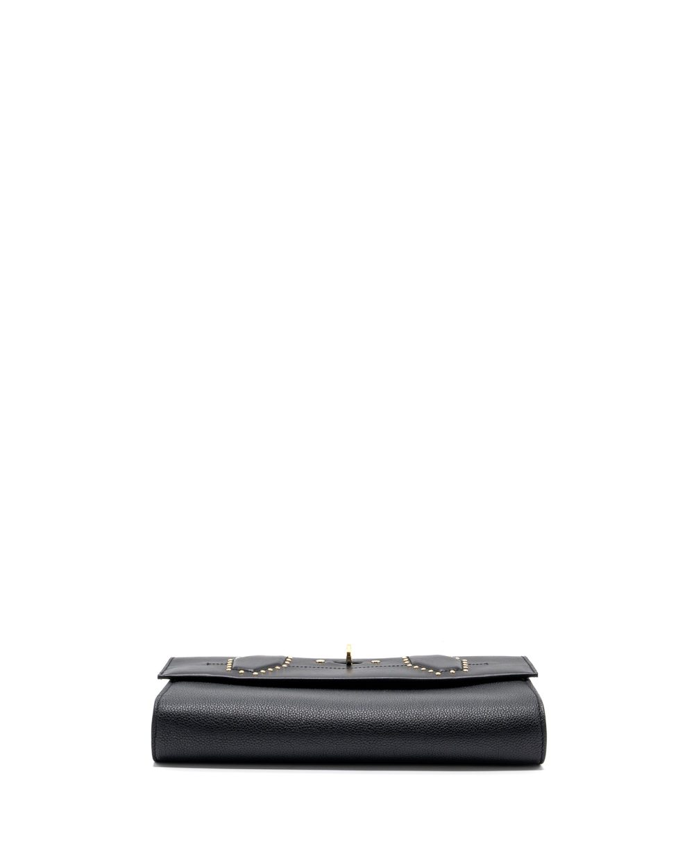 AAA Replica Louis Vuitton LV FLAP SHOULDER BAG CALFSKIN BLACK GHW