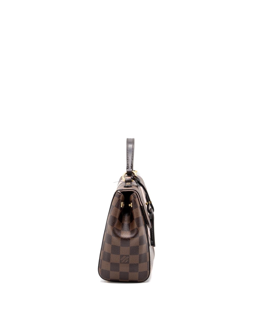 AAA Replica Louis Vuitton LV CLUNY BB DAMIER EBENE/PINK GHW
