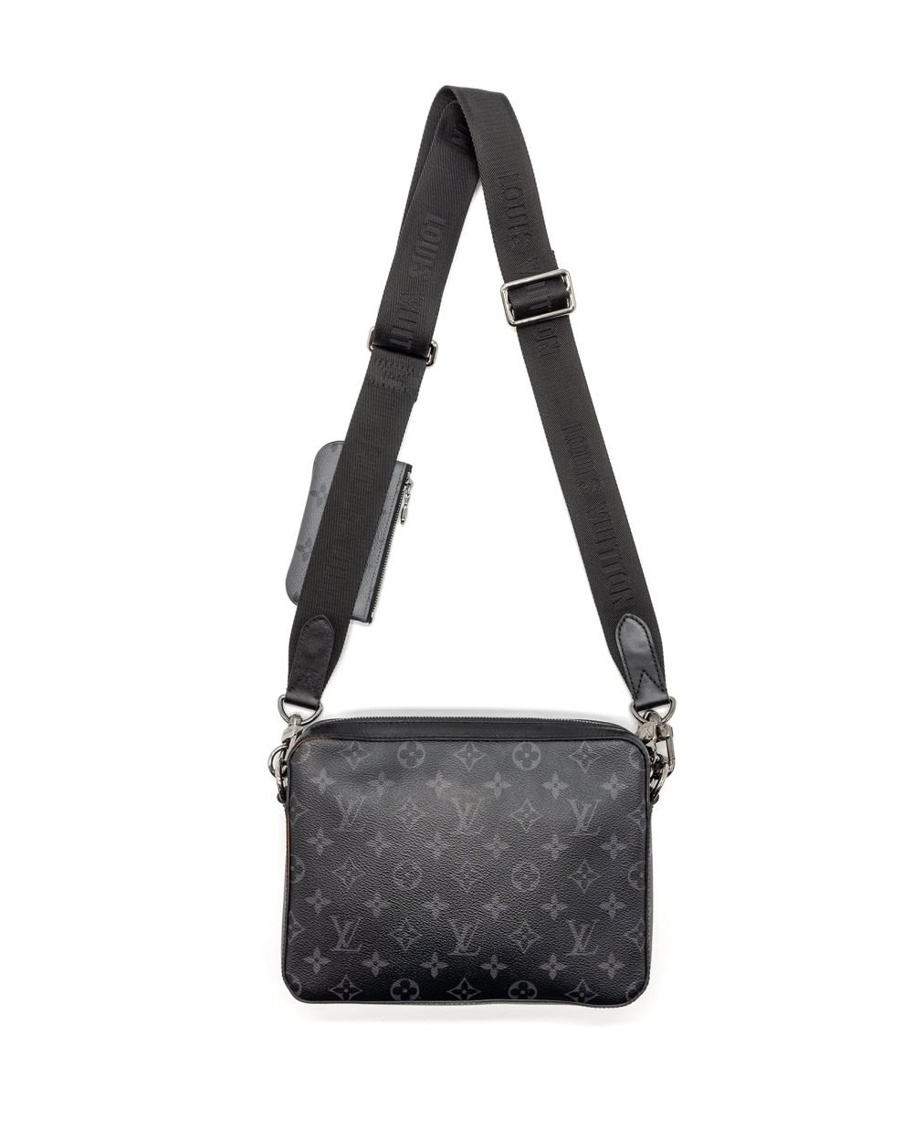 AAA Replica Louis Vuitton LV TRIO MESSENGER BAG MONOGRAM ECLIPSE SHW