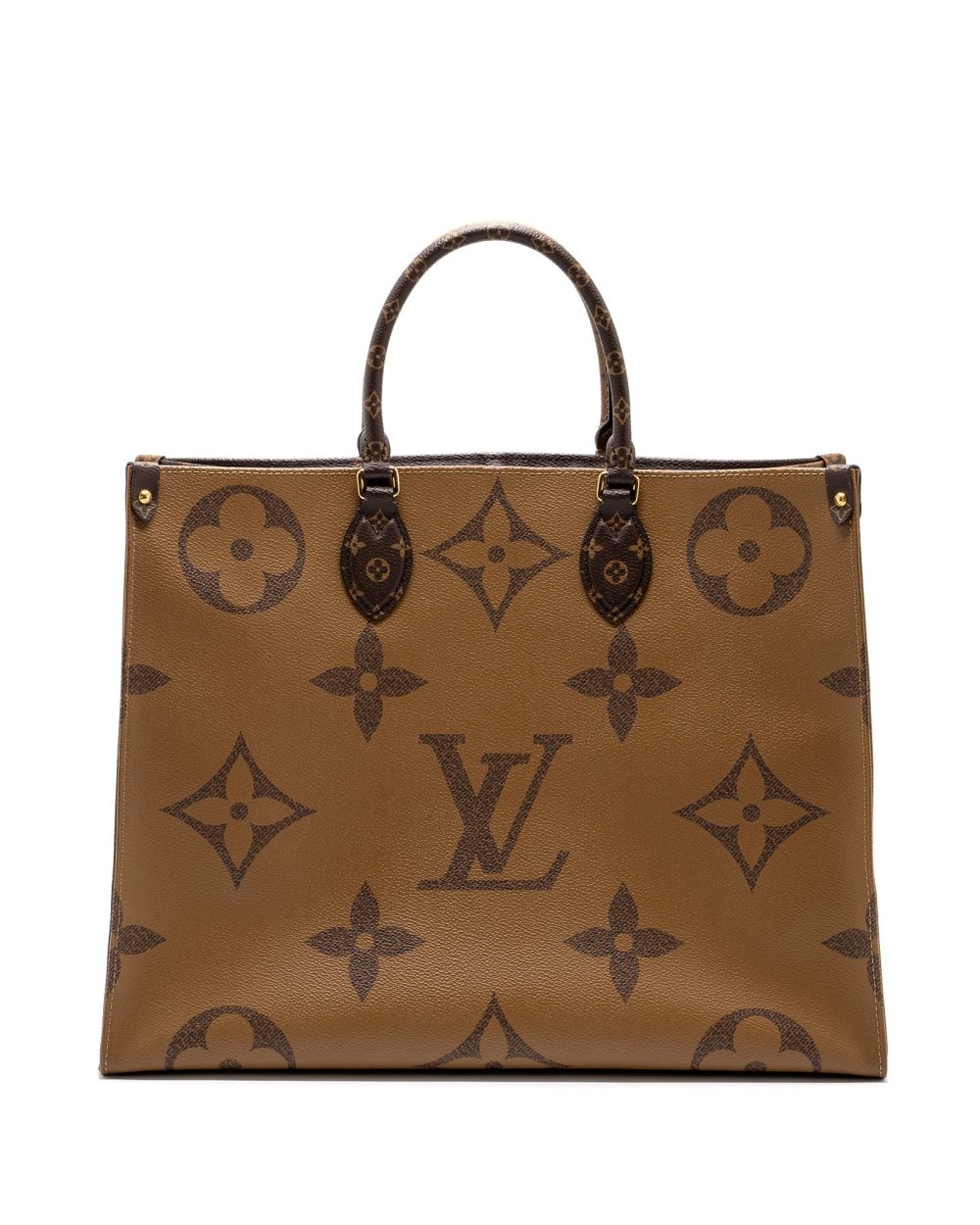 AAA Replica Louis Vuitton LV ONTHEGO GM MONOGRAM REVERSE CANVAS GHW