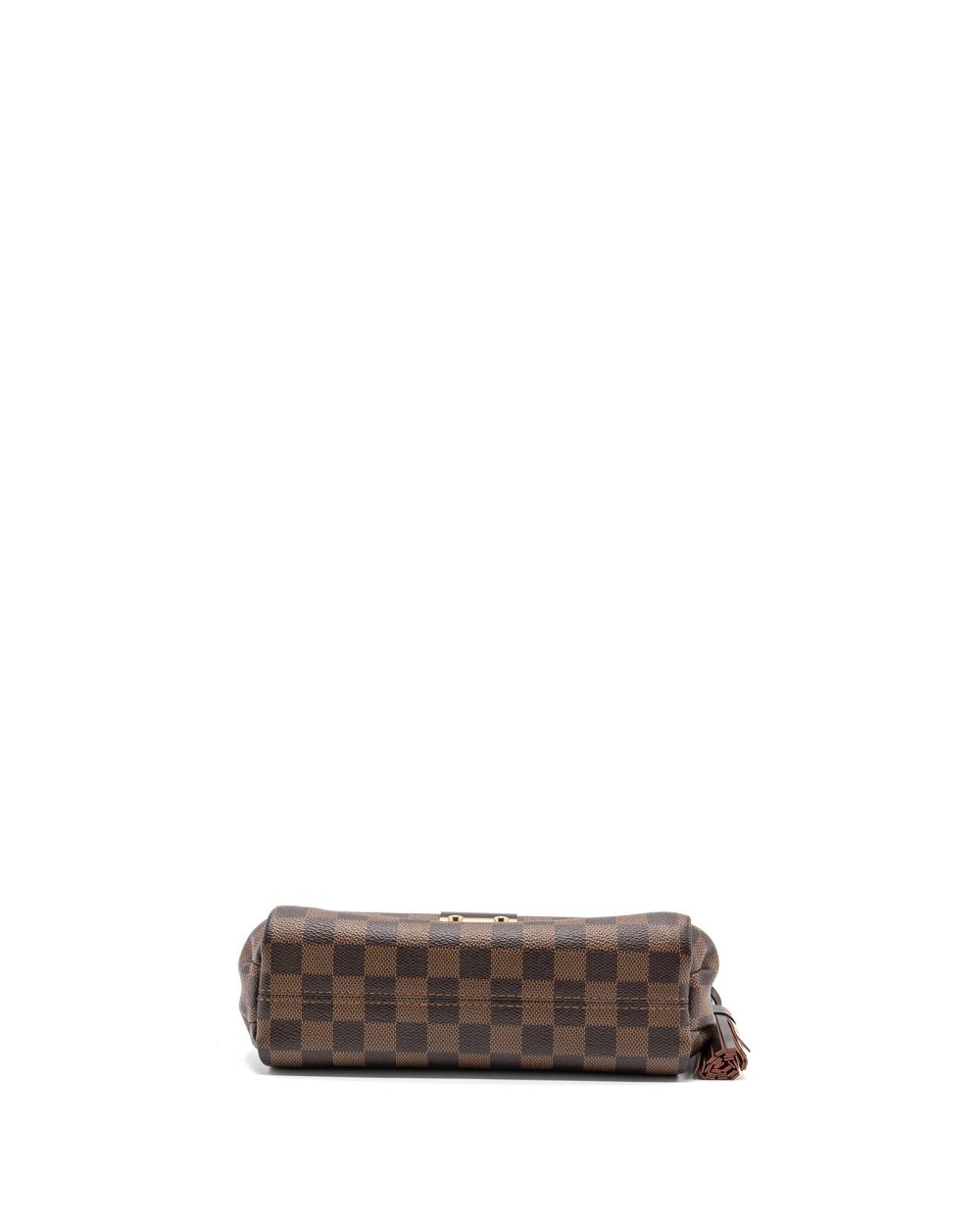 AAA Replica Louis Vuitton LV CROISETTE BAG DAMIER EBENE CANVAS GHW