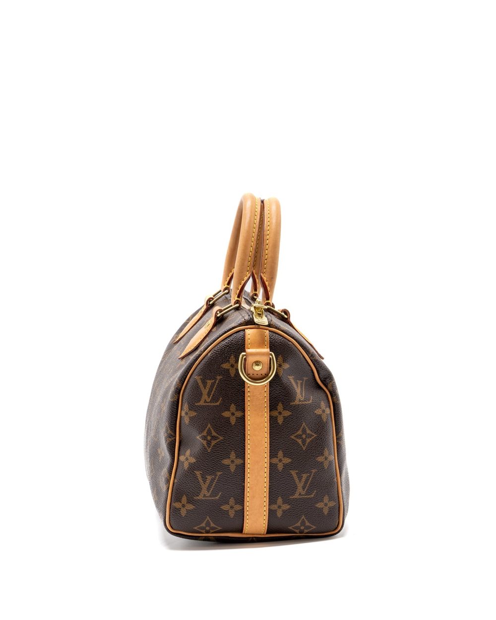 AAA Replica Louis Vuitton LV SPEEDY BANDOULIERE 25 MONOGRAM CANVAS GHW