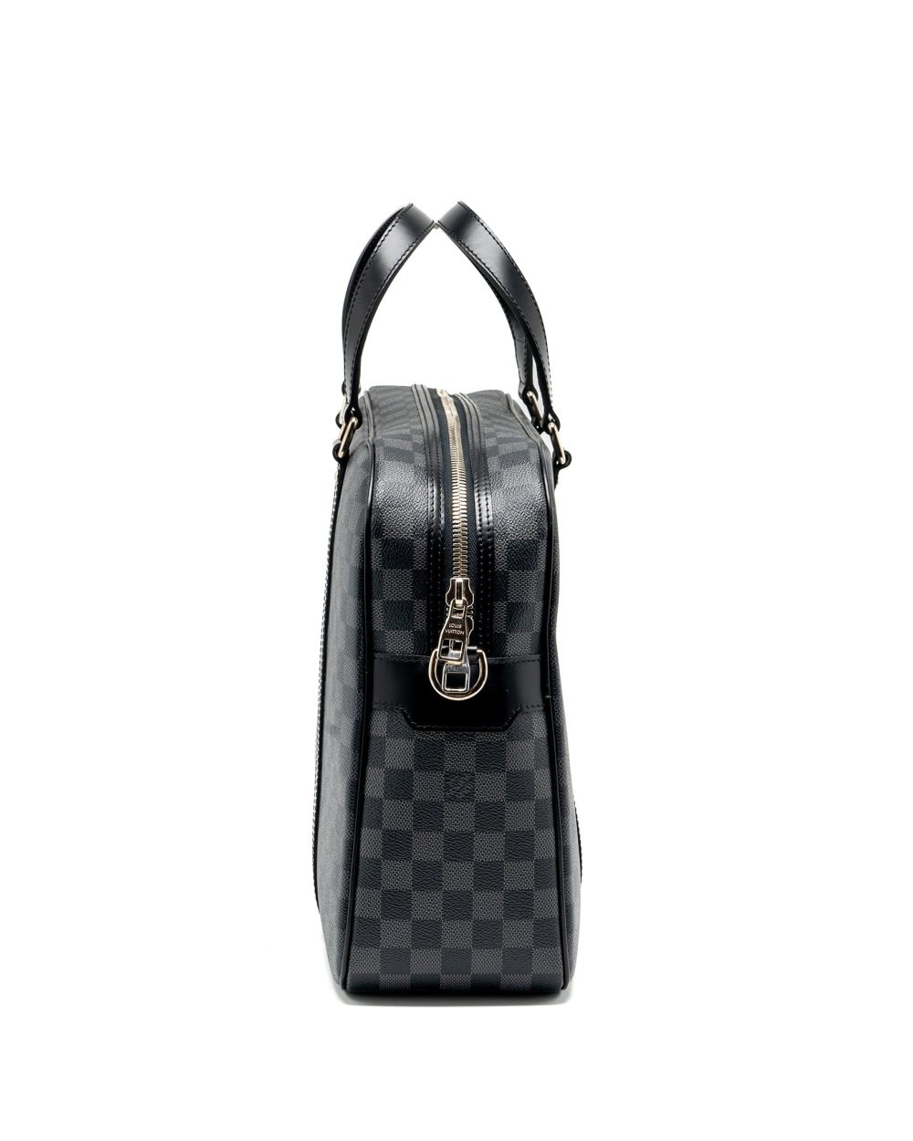 AAA Replica Louis Vuitton LV BRIEFCASE/DOCUMENT BAG DAMIER GRAPHITE CANVAS BLACK SHW