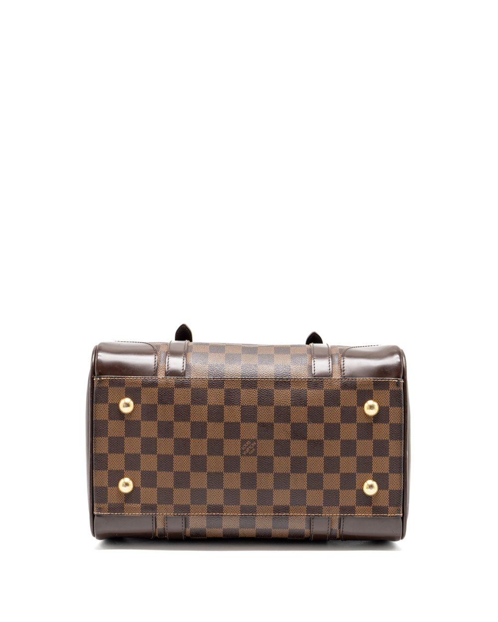 AAA Replica Louis Vuitton LV BERKELEY BAG DAMIER EBENE GHW