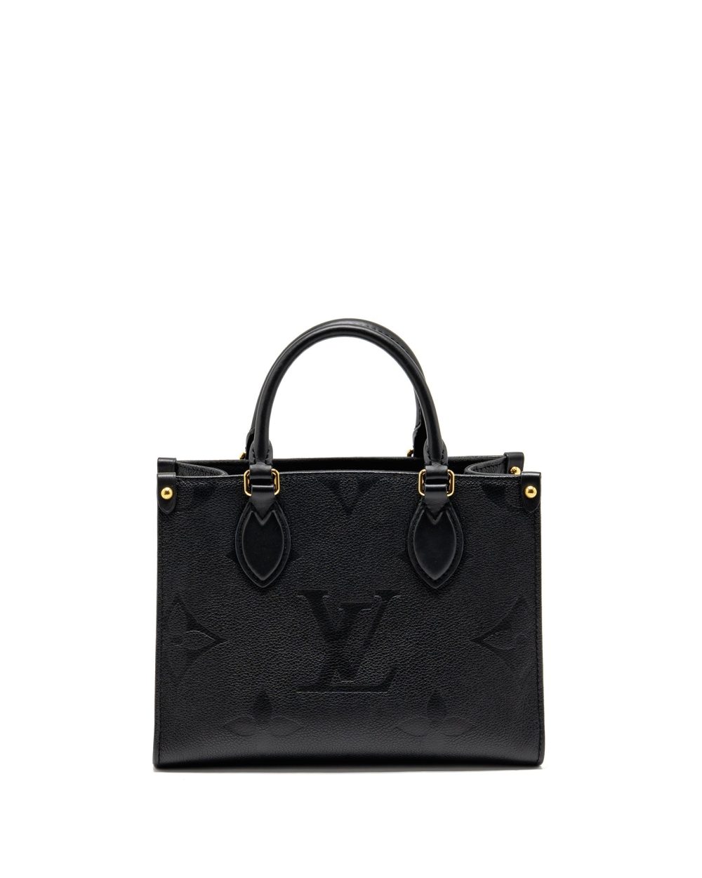 AAA Replica Louis Vuitton LV ONTHEGO PM MONOGRAM EMPREINTE LEATHER BLACK GHW