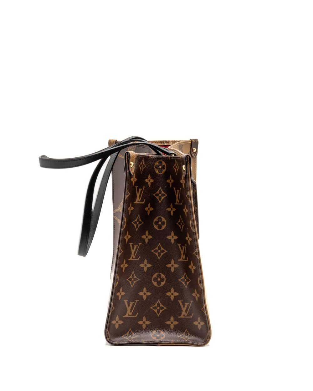 AAA Replica Louis Vuitton LV ONTHEGO MM MONOGRAM/MONOGRAM REVERSE CANVAS GHW