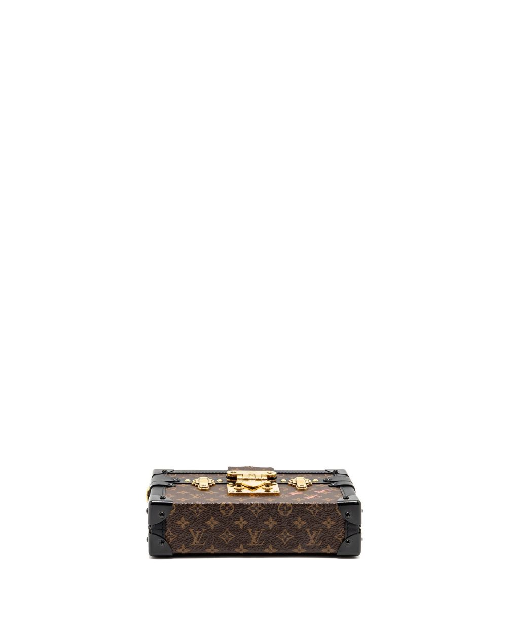AAA Replica Louis Vuitton LV PETITE MALLE MONOGRAM CANVAS/SMOOTH CALFSKIN GHW