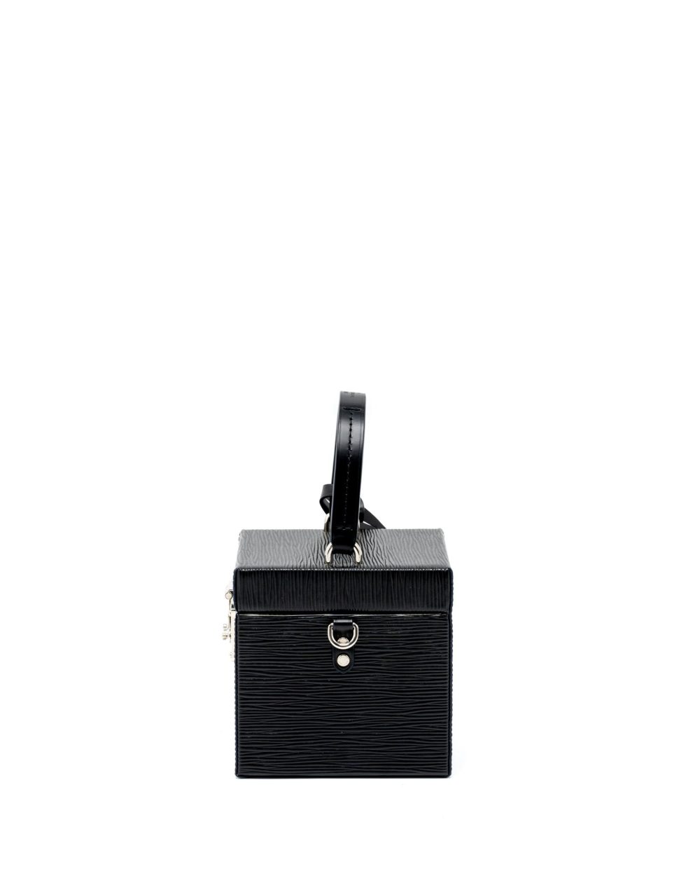 AAA Replica Louis Vuitton LV BLEECKER BOX BAG EPI BLACK SHW