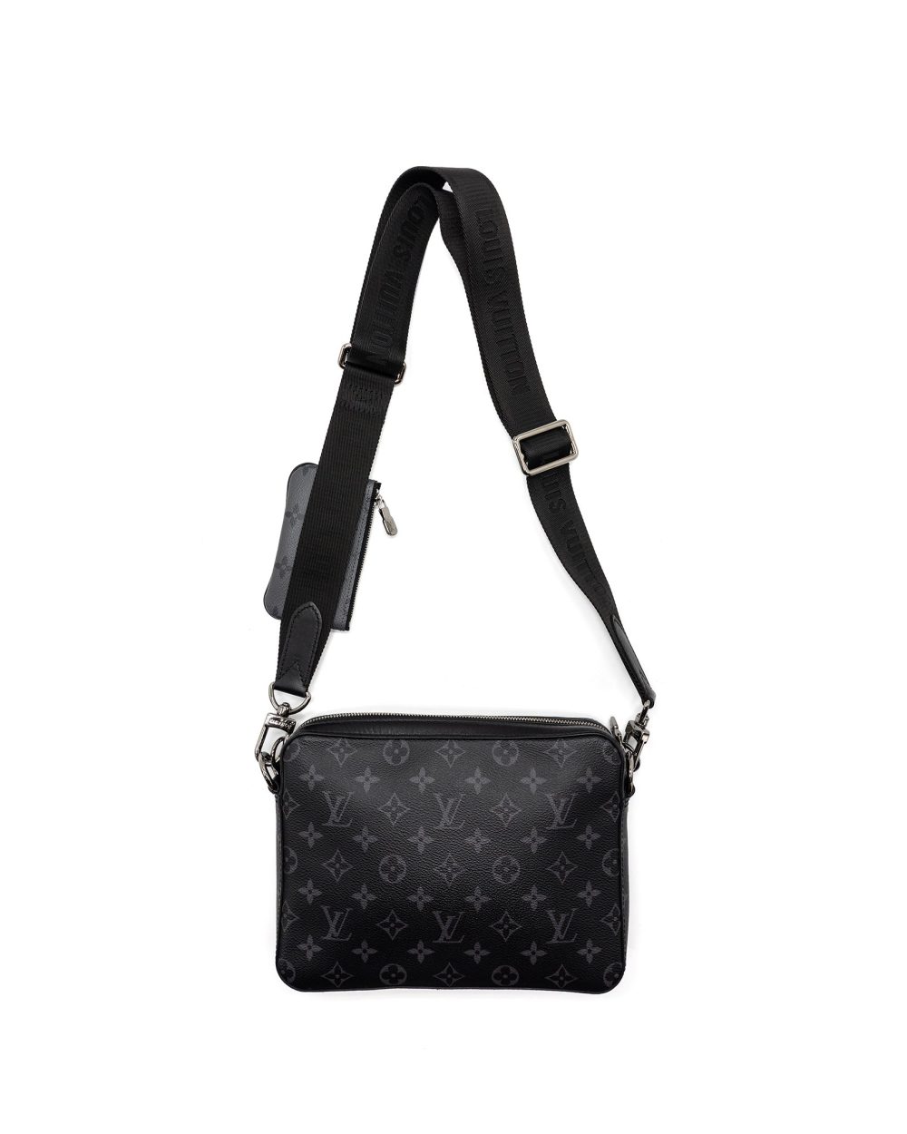 AAA Replica Louis Vuitton LV TRIO MESSENGER BAG MONOGRAM ECLIPSE SHW