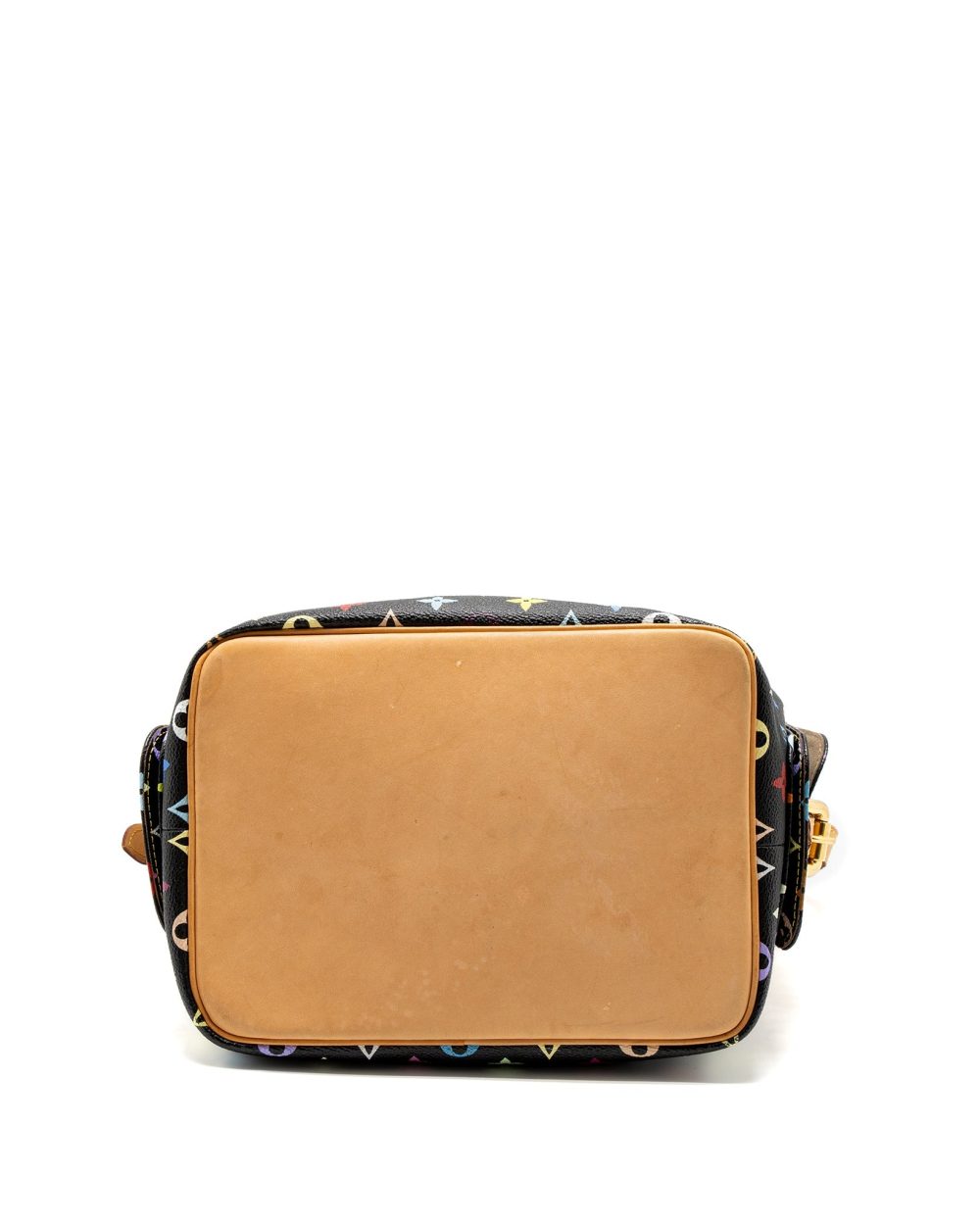 AAA Replica Louis Vuitton LV PETIT NOE MONOGRAM CANVAS BLACK/MULTICOLOUR GHW