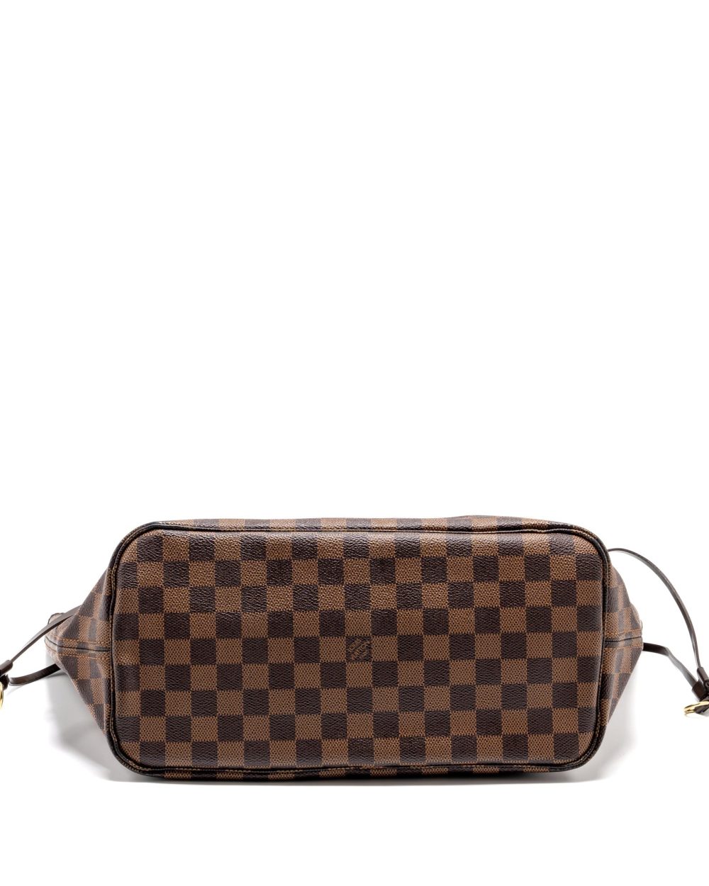 AAA Replica Louis Vuitton LV NEVERFULL MM DENIER EBENE CANVAS GHW
