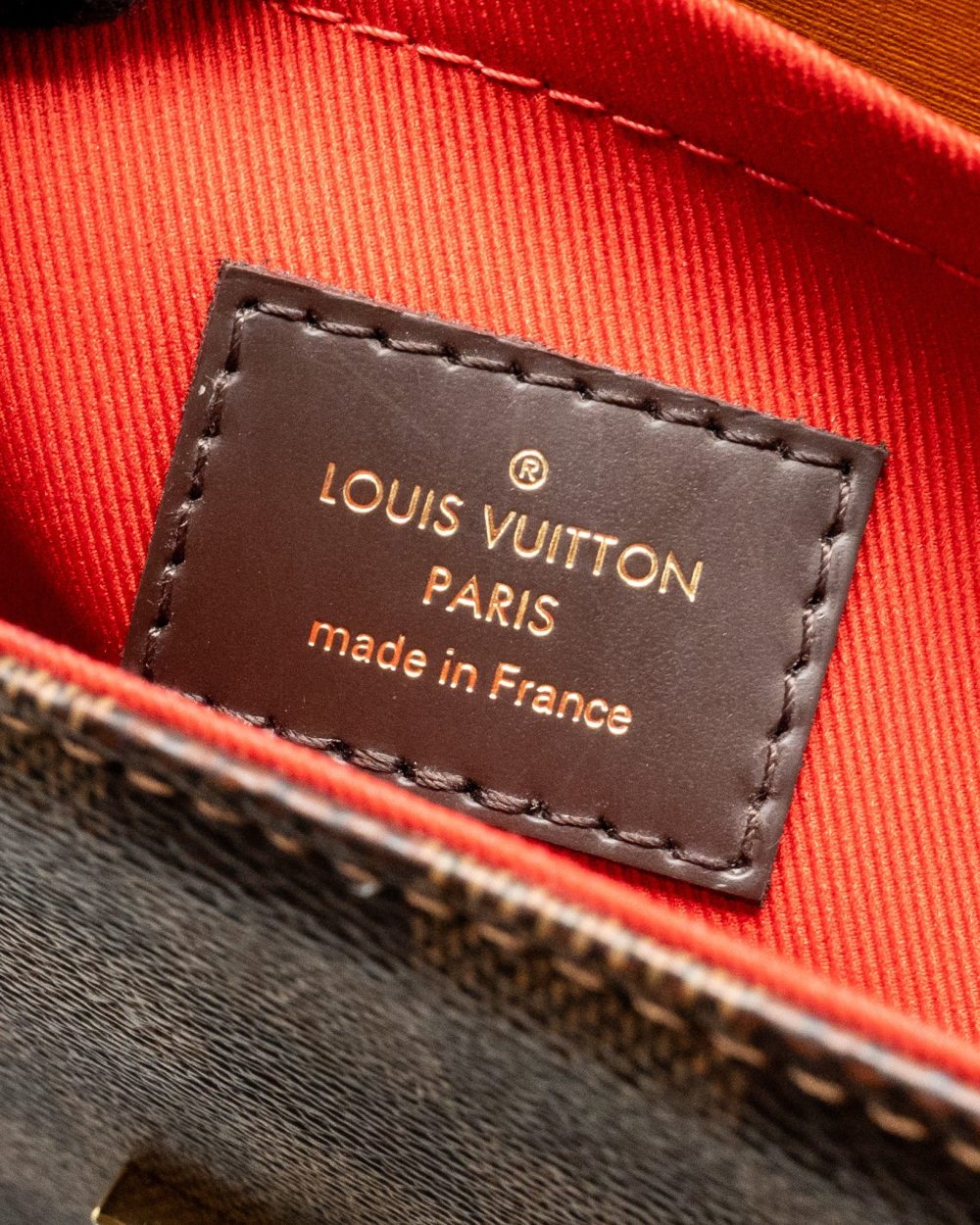 AAA Replica Louis Vuitton LV CROISETTE DAMIER EBENE CANVAS GHW