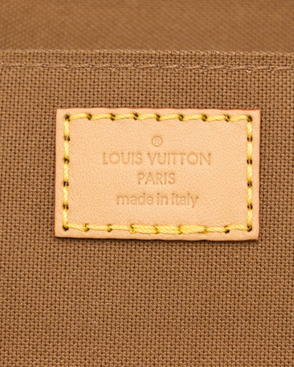 AAA Replica Louis Vuitton LV PETIT SAC PLAT MONOGRAM CANVAS GHW (NEW VERSION)