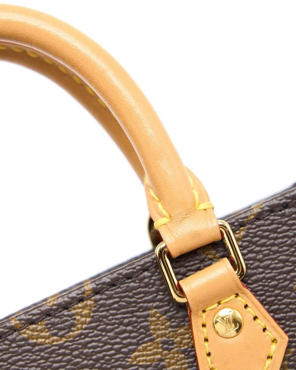 AAA Replica Louis Vuitton LV PETIT SAC PLAT MONOGRAM CANVAS GHW (NEW VERSION)