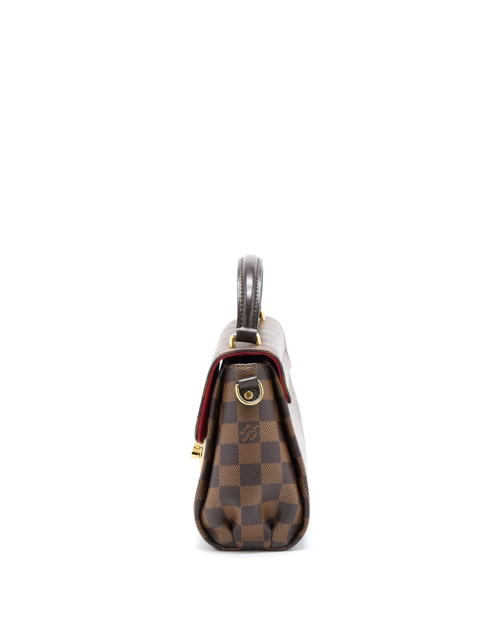 AAA Replica Louis Vuitton LV CROISETTE DAMIER EBENE GHW